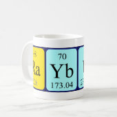 Rayburn Periodenname Tasse (Vorderseite Links)
