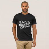 Raydnk Benutzerdefiniertes Skript-Logo T-Shirt (Vorne ganz)