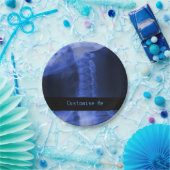 Rayed 2 Electromagnetic Blue Pappteller (Party)