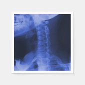 Rayed 2 Electromagnetic Blue Serviette (Vorderseite)