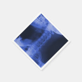Rayed 2 Electromagnetic Blue Serviette (Ecke)