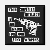 Raygun-2-Magnet Magnet (Vorne)