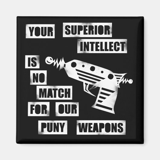 Raygun-2-Magnet Magnet (Vorne)