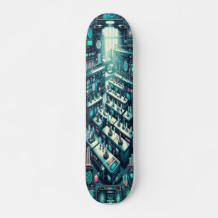 "Raygun Gothic Advanced Science Labrador Deck" Skateboard