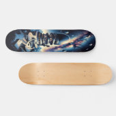 "Raygun Gothic Space Observatory Deck" Skateboard (Horizontal)