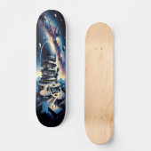"Raygun Gothic Space Observatory Deck" Skateboard (Vorderseite)