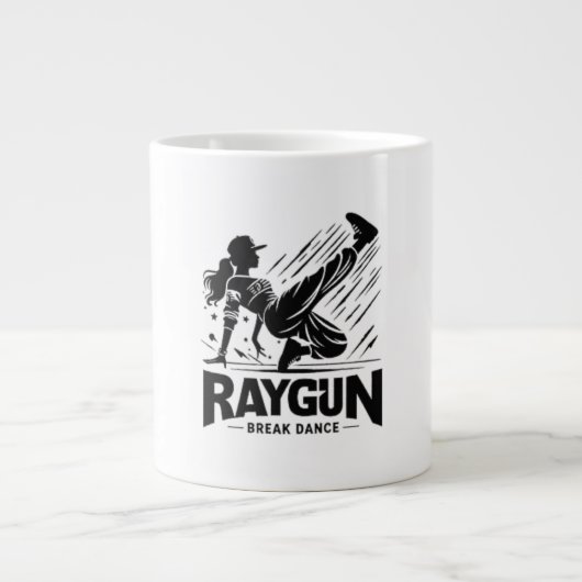 Raygun Raygun Breakdancer, Breakdance Jumbo-Tasse (Vorderseite)
