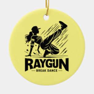 Raygun Raygun Breakdancer, Breakdance Keramik Ornament