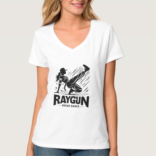 Raygun Raygun Breakdancer, Breakdance T-Shirt (Vorderseite)