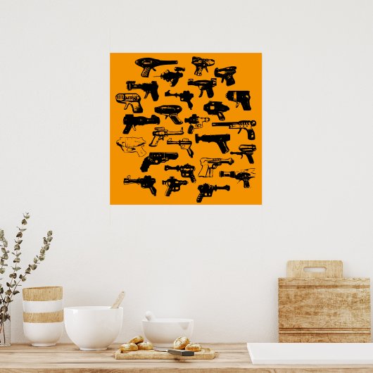 Rayguns Poster (Küche)