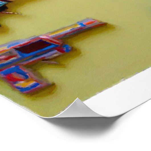 Rayguns Poster (Ecke)