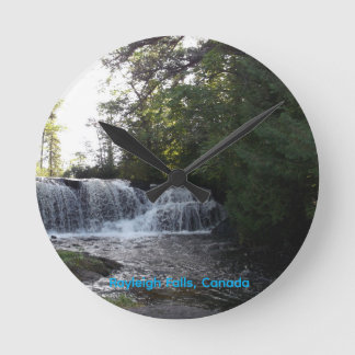 Rayleigh Falls Runde Wanduhr