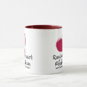 Raylyns Herz-Grundlage Coffe Tasse (Zentrum)