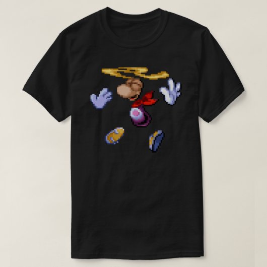 Rayman (original) - Flying Sticker.png T-Shirt (Design vorne)