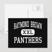 Raymond Brown - Panthers - Junior - Hillsboro Postkarte (Vorne/Hinten)