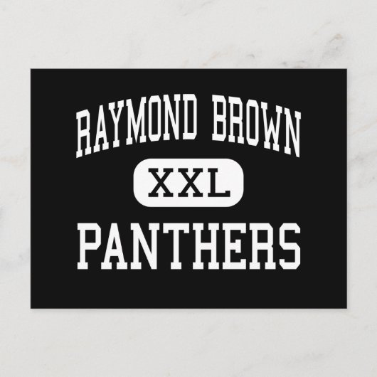 Raymond Brown - Panthers - Junior - Hillsboro Postkarte (Vorderseite)