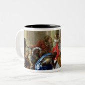 Raymond IV de Heilig-Gilles Taking das Kreuz Zweifarbige Tasse (Vorderseite Links)