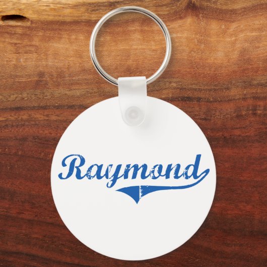 Raymond New Hampshire Classic Design Schlüsselanhänger (Vorderseite)