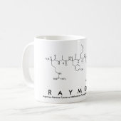 Raymond Peptidname Tasse (Vorderseite Links)