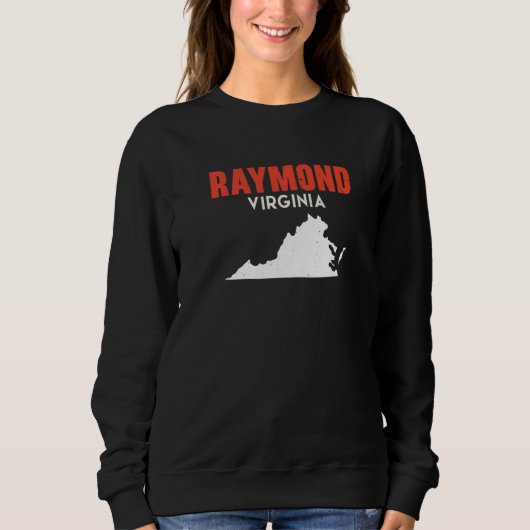 Raymond Washington USA State America Travel Washin Sweatshirt (Vorderseite)