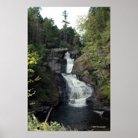 Raymondskill Falls in the Poconos, Print 0283-1 Poster (Vorne)