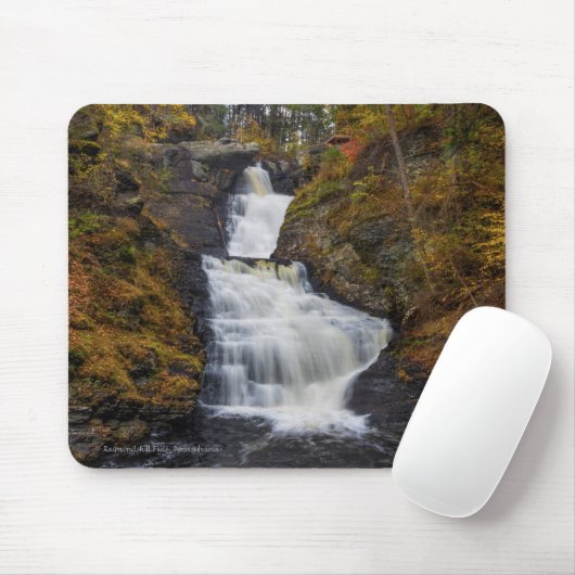 Raymondskill Falls Mousepad (Mit Mouse)