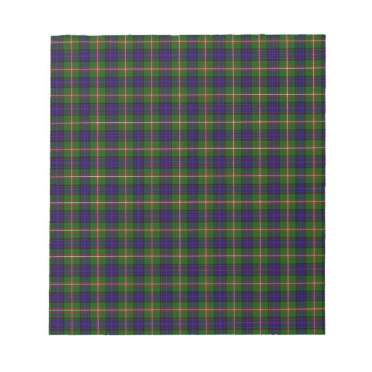 Raynald Tartan Notizblock (Vorderseite)