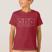 Rayne-Name bedeutet die Chemie von Tabellenelement T-Shirt (Vorderseite)