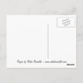 Rayne - Raven Hexenkarte Postkarte (Rückseite)