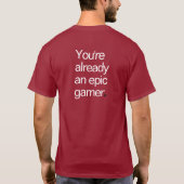 RaynorIRL Epic Gamer T - Shirt (Rückseite)