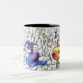 RayRay Logo Kritzeleien Tasse (Mittel)