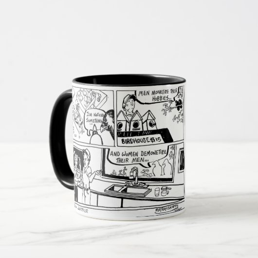 rayrayishappy — Kaffeetasse (Vorderseite Links)