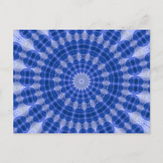 Rays_Blue Postkarte (Vorderseite)