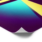 Rays Cross Poster (Ecke)