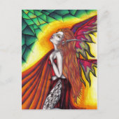 Rays from a Emerald Sun Postcard Postkarte (Vorderseite)