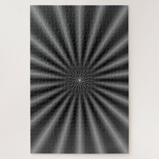 Rays in Black and White Puzzle (Vertikal)