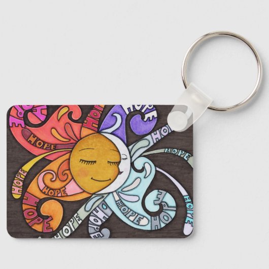 Rays of Hope Keychain Schlüsselanhänger (Vorderseite)