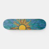 Rays of the Sun Skateboard (Horizontal)
