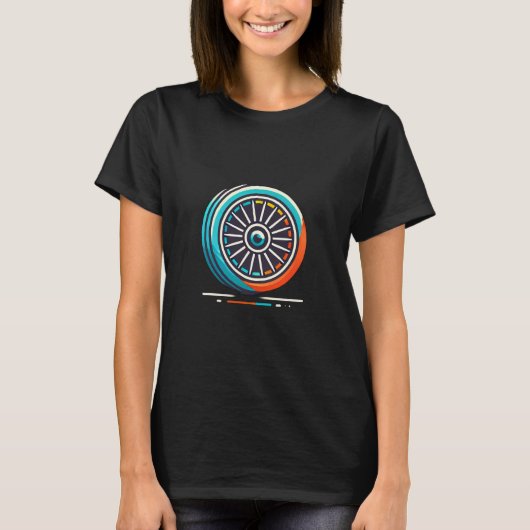 Rays Wheels T-Shirt (Vorderseite)