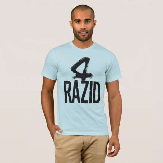 RAZID Contemporary Brush Logo T-Shirt (Vorne ganz)