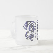 RAZIGA Glasbecher Mattglastasse (Vorderseite Links)