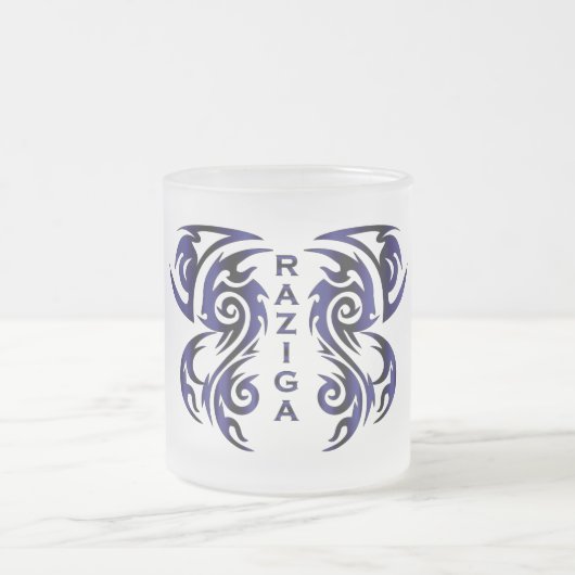 RAZIGA Glass Mug Mattglastasse (Mittel)