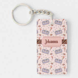 Razor Blade Semicolon Yami Kawaii Schlüsselanhänger