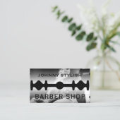 Razor-Blade  Visitenkarte (Stehend Vorderseite)