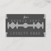 Razor Dark Bone Loyalität Visitenkarte (Vorderseite)