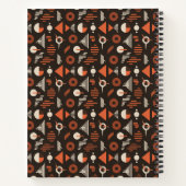 "Razor-Orb Rhythm: Citrus Void Vortex" Notizblock (Rückseite)