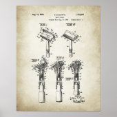 Razor Patent Poster (Vorne)