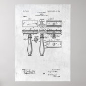Razor Patent Print 1904 Poster (Vorne)