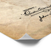 Razor-Patentposter Poster (Ecke)