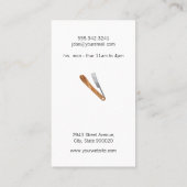 Razor Visitenkarte (Rückseite)